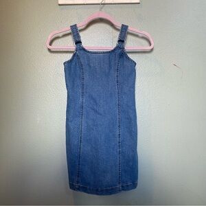 RSQ Blue Denim Casual Kids Dress